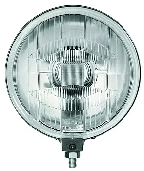 005750411 – HELLA Driving/ Fog Light, Halogen Bulb H3 Halogen Clear Bulb 6.4 Inch Round 55 Watt Driving Beam Clear Le...